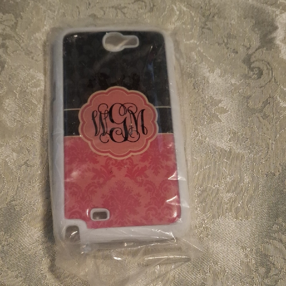 Stylish Black and Pink Phone Case
